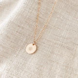 Sun Symbol Small Pendant Necklace